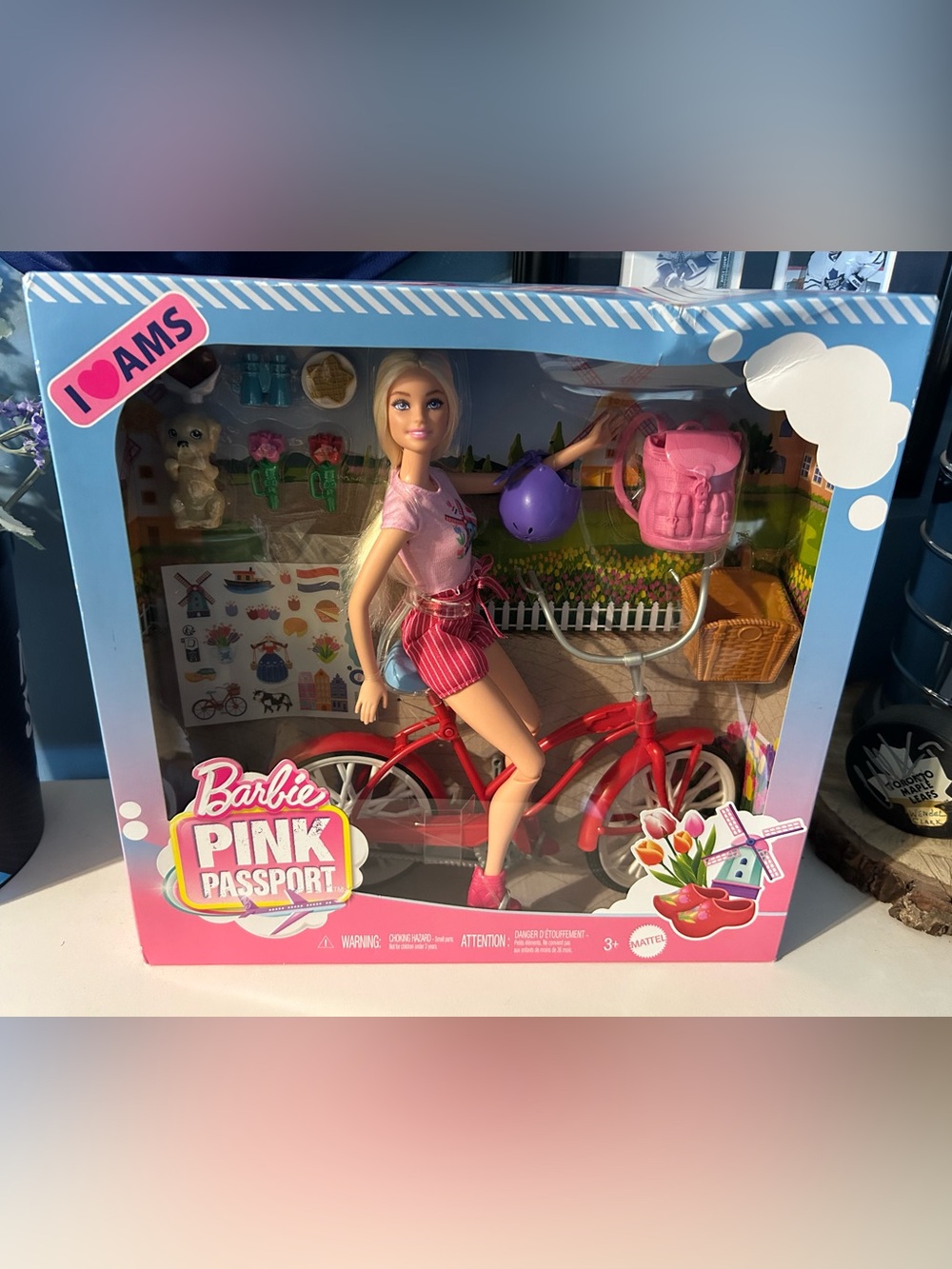 Barbie Pink Passport Amsterdam edition